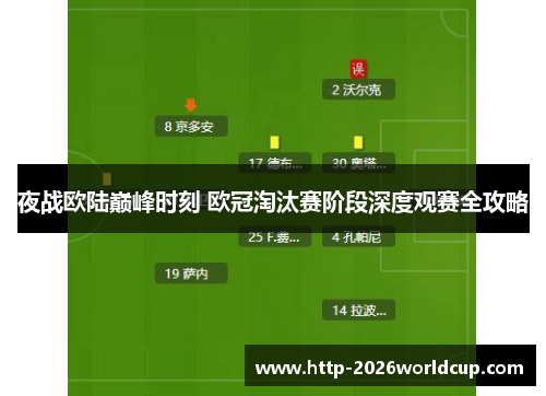 夜战欧陆巅峰时刻 欧冠淘汰赛阶段深度观赛全攻略 夜战欧陆巅峰时刻 欧冠淘汰赛阶段深度观赛全攻略